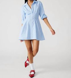 Style 1-2093021773-149 STEVE MADDEN Blue Size 12 Polyester Cocktail Dress on Queenly