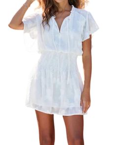 Style 1-2390757749-149 bishop + young White Size 12 Plus Size Summer Casual Tall Height Cocktail Dress on Queenly