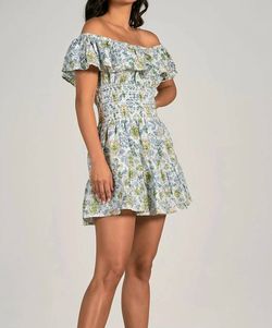 Style 1-2437994681-149 ELAN White Size 12 Floral Cocktail Dress on Queenly