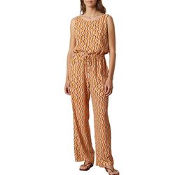 Style 1-2511489269-74 Velvet by Graham & Spencer Orange Size 4 Floor Length Free Shipping Jumpsuit Dress on Queenly