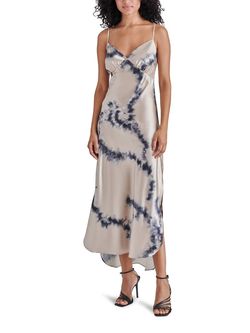 Style 1-2610734938-892 STEVE MADDEN Blue Size 8 Polyester Tall Height Straight Dress on Queenly