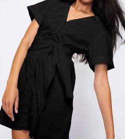 Style 1-2742024093-70 Nation LTD Black Size 0 Mini Tall Height Cocktail Dress on Queenly
