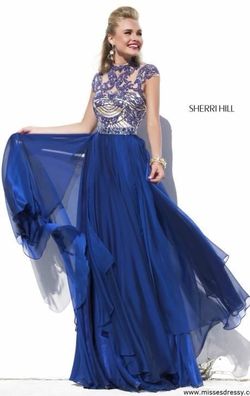 Style 1933 Sherri Hill Multicolor Size 0 Pageant 1933 Prom A-line Dress on Queenly