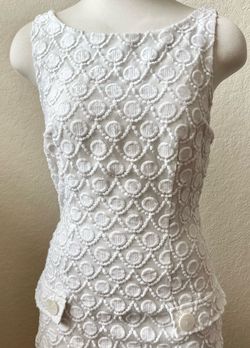  bebe White Size 4 Bachelorette Prom Cocktail Dress on Queenly