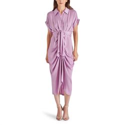 Style 1-288835443-1498 STEVE MADDEN Purple Size 4 Lavender Free Shipping Cocktail Dress on Queenly