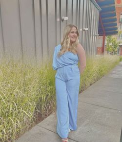 Blue Size 12 Jumpsuit Dress on Queenly