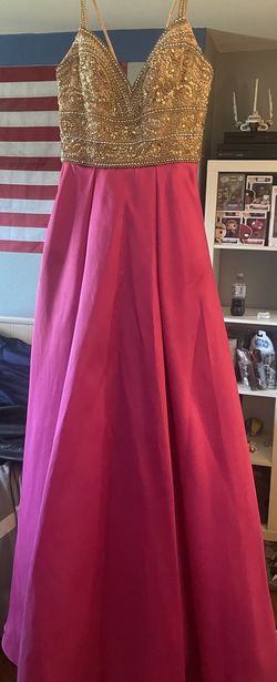 Camile La Vie Pink Size 0 Pockets Floor Length 50 Off Ball gown on Queenly