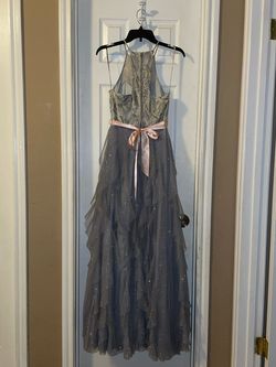 Nights by teezeme Silver Size 7 Girls Size Straight Dress on Queenly