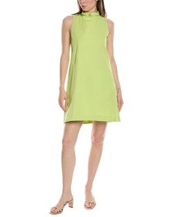 Style 1-3103652730-70 Tyler Boe Green Size 0 Sorority Polyester Ruffles Cocktail Dress on Queenly