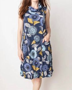 Style 1-3276609829-892 Liv by Habitat Blue Size 8 Summer Polyester Pockets Cocktail Dress on Queenly