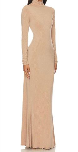 Style 1-3556793289-892 Show Me Your Mumu Nude Size 8 Mini Polyester Straight Dress on Queenly