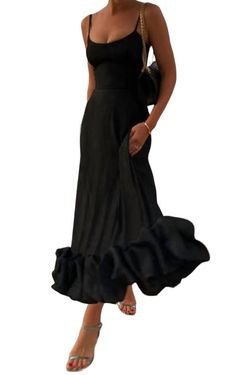Style 1-3641263932-149 La Roseason Black Size 12 Free Shipping Square Neck Straight Dress on Queenly