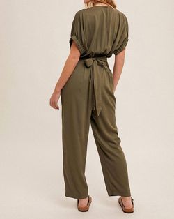 Style 1-3811189253-149 Hem & Thread Green Size 12 Hem And Thread Jewelled Free Shipping Pockets Jumpsuit Dress on Queenly