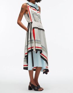 Style 1-4062486737-23 3.1 Phillip Lim Nude Size 2 Print Ivory Free Shipping Tall Height Cocktail Dress on Queenly