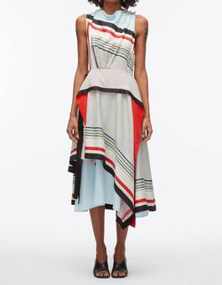 Style 1-4062486737-23 3.1 Phillip Lim Nude Size 2 Print Tall Height Cocktail Dress on Queenly