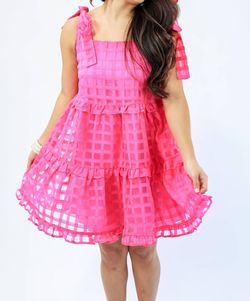 Style 1-4206697285-149 entro Pink Size 12 Spaghetti Strap Short Height Casual Cocktail Dress on Queenly