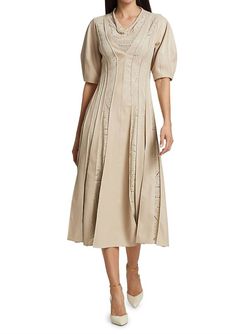 Style 1-510222356-1901 JONATHAN SIMKHAI Nude Size 6 Sleeves Polyester Cocktail Dress on Queenly