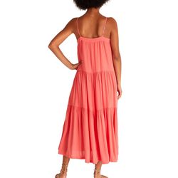 Style 1-596150727-892 Z Supply Pink Size 8 Coral 1-596150727-892 Spaghetti Strap Cocktail Dress on Queenly