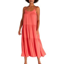 Style 1-596150727-892 Z Supply Pink Size 8 Coral 1-596150727-892 Spaghetti Strap Cocktail Dress on Queenly