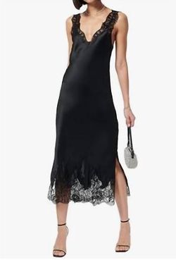 Style 1-731224689-70 Cami NYC Black Size 0 Tall Height Jersey Lace Cocktail Dress on Queenly