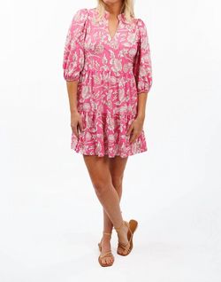 Style 1-731615753-892 SMITH & QUINN Pink Size 8 1-731615753-892 Sleeves Mini Cocktail Dress on Queenly