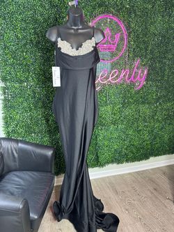 Style 42885 Jessica Angel Black Size 8 50 Off Pageant Jersey 42885 Mermaid Dress on Queenly