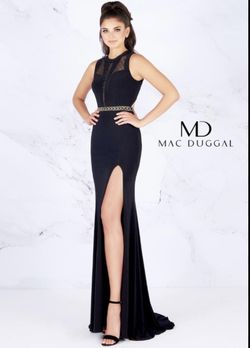 Mac Duggal Multicolor Size 6 50 Off Side slit Dress on Queenly