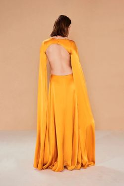 Cult Gaia Gold Size 4 Silk Straight Dress on Queenly