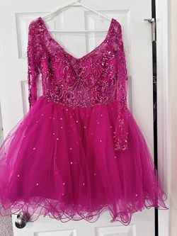 Style 33065 MoriLee Pink Size 8 50 Off Free Shipping Tall Height Ball gown on Queenly