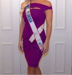 Style Melania Chiara Boni La Petite Pink Size 6 Side Slit Straight Dress on Queenly