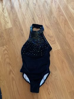 Love 2 win Black Size 6 Jewelled Short Height Pageant Jumpsuit Dress on Queenly