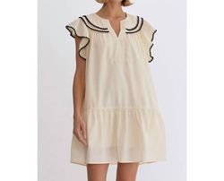 Style 1-1299046287-74 Style USA White Size 4 Summer Casual Engagement Sorority Rush Cocktail Dress on Queenly