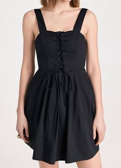 Style 1-172283848-1498 STAUD Black Size 4 Mini Free Shipping Tall Height Cocktail Dress on Queenly