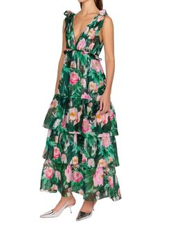 Style 1-19126920-70 CHRISTY LYNN Green Size 0 Plunge Free Shipping Tall Height Cocktail Dress on Queenly