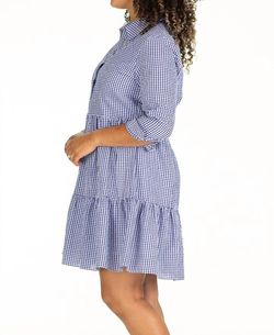 Style 1-1968468094-149 Duffield Lane Blue Size 12 Navy Plus Size Mini Cocktail Dress on Queenly
