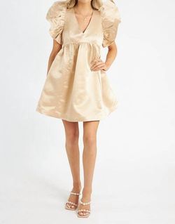 Style 1-2131908533-74 Cleobella Nude Size 4 Sorority Rush Sorority Polyester Cocktail Dress on Queenly