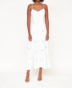Style 1-222120934-149 Mirth White Size 12 Spaghetti Strap Free Shipping Tall Height Straight Dress on Queenly