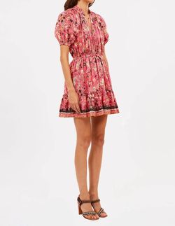 Style 1-2244308245-1901 Ulla Johnson Red Size 6 Mini Tall Height Free Shipping Sleeves Cocktail Dress on Queenly