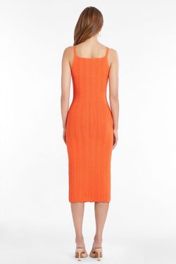 Style 1-2292363468-70 Amanda Uprichard Orange Size 0 Free Shipping Tall Height Cocktail Dress on Queenly