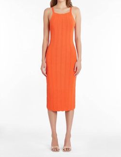 Style 1-2292363468-70 Amanda Uprichard Orange Size 0 Tall Height 1-2292363468-70 Cocktail Dress on Queenly