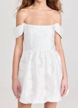 Style 1-2296013517-70 Amanda Uprichard White Size 0 Jersey Polyester 1-2296013517-70 Cocktail Dress on Queenly