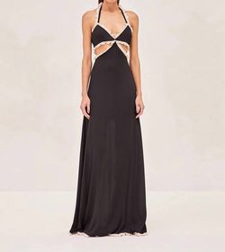 Style 1-2766219246-70 ALEXIS Black Size 0 Lace Free Shipping Tall Height Straight Dress on Queenly