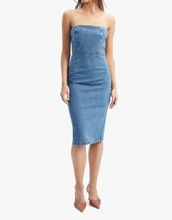 Style 1-2800443389-892 BARDOT Blue Size 8 Tall Height Cocktail Dress on Queenly