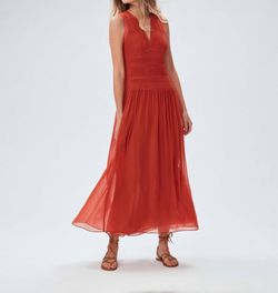 Style 1-3210776074-1498 Diane von Furstenberg Orange Size 4 Jersey Jumpsuit Tall Height Straight Dress on Queenly