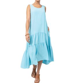 Style 1-3336546680-149 Ivy Jane Blue Size 12 Turquoise Pockets Cocktail Dress on Queenly