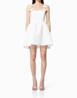 Style 1-3508550273-892 ELLIATT White Size 8 Spandex Tall Height Cocktail Dress on Queenly