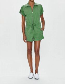 Style 1-3569014161-149 PISTOLA Green Size 12 Mini Free Shipping Tall Height Jumpsuit Dress on Queenly