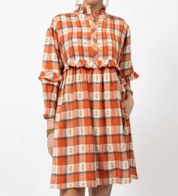 Style 1-3897897565-597 Ivy Jane Orange Size 4 Sleeves Mini Cocktail Dress on Queenly