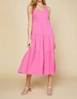 Style 1-3949903533-70 SKIES ARE BLUE Pink Size 0 Tall Height 1-3949903533-70 Straight Dress on Queenly