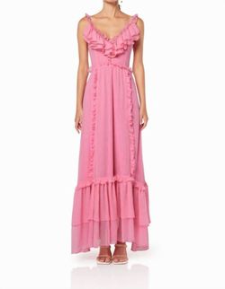 Style 1-4045647222-70 ELLIATT Pink Size 0 Military Straight Dress on Queenly